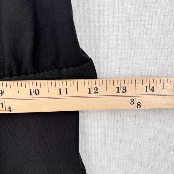 ALIX NYC Scoop Neck Tank Bodysuit XS Black Sleeveless Stretch Layering Capsule - Picture 16 of 16